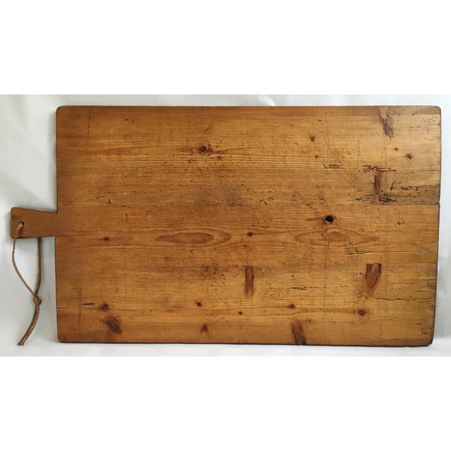 Antique French Pine Wood Cutting Board Chairish