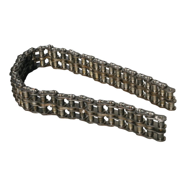 Industrial Steel Roller Coaster Chain Chairish