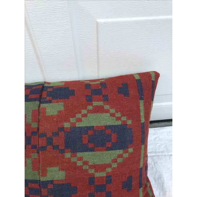 Southwestern Style Wool Blanket Pillow Chairish