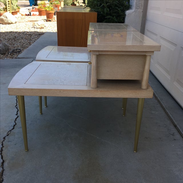 MidCentury Modern Lane Maple Nightstands A Pair Chairish
