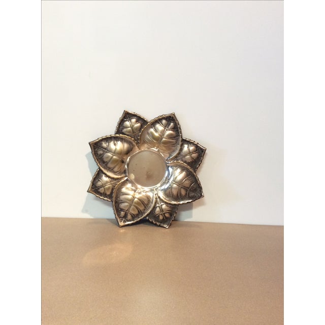 Metal Floral Candle Holder Chairish