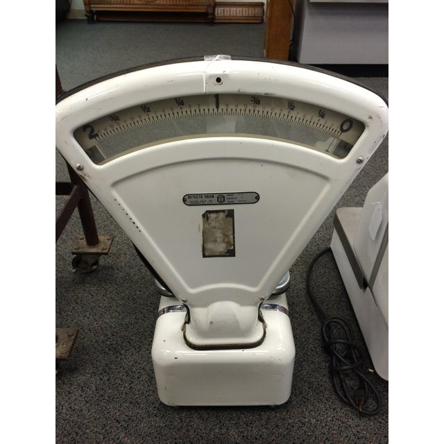 Vintage Industrial DetectoGram Large Deli Scale Chairish