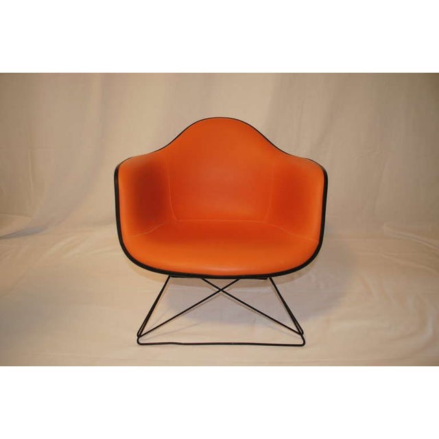 Herman Miller MidCentury Orange Lounge Chair Chairish