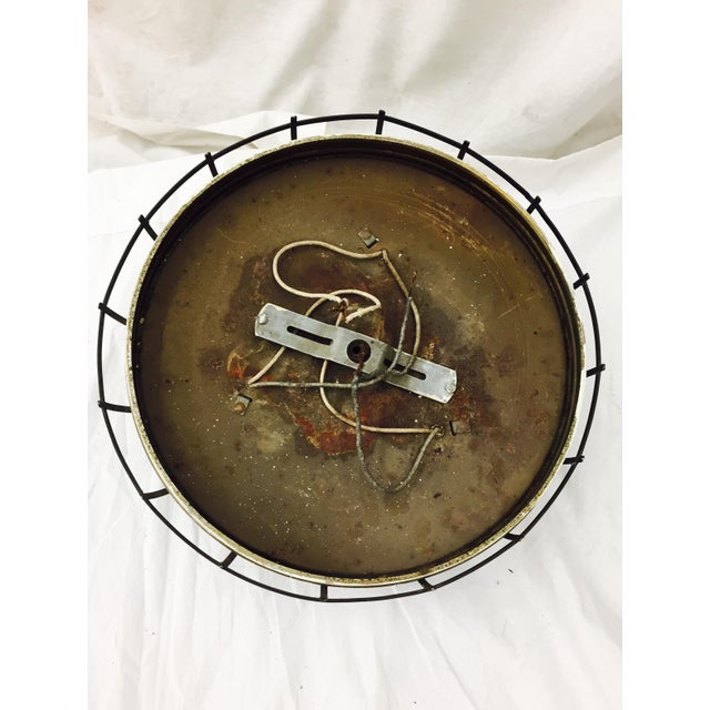 Mid-Century Modern Star Flush Mount Ceiling Light | Chairish