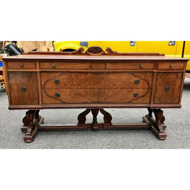 Rockford Illinois Furniture Jacobean Style Buffet Server ...