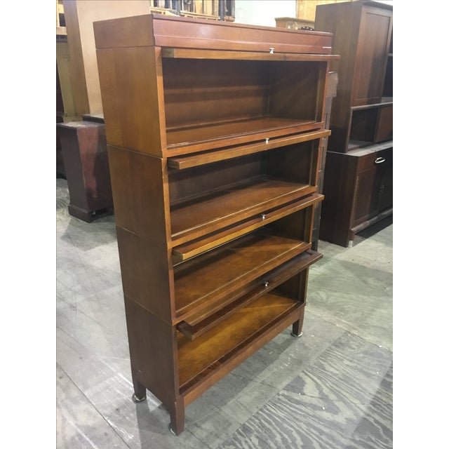 Antique Globe Wernicke Lawyer's Barrister Bookcase Chairish