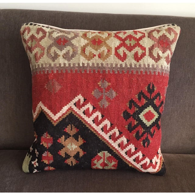 Pottery Barn Kilim Pillow Chairish