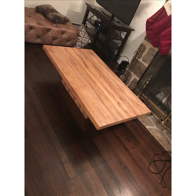 Restoration Hardware Reclaimed Russian Oak Plinth Coffee ...