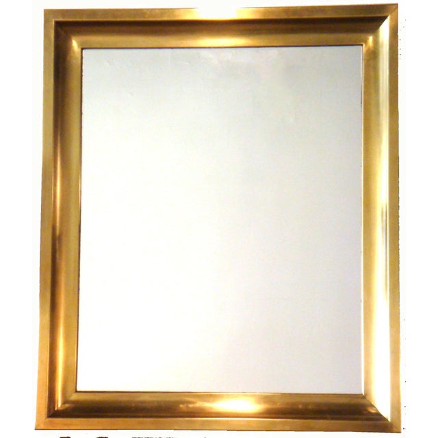 Vintage Mirror With Brass Frame Chairish