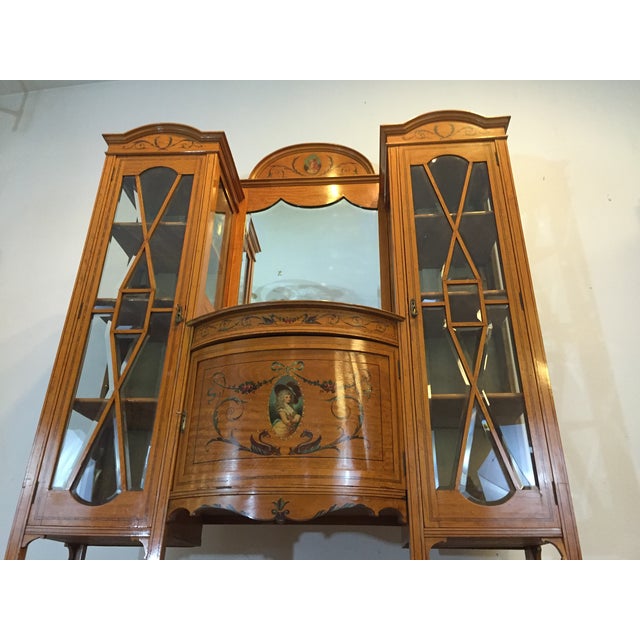 Antique European Display Hutch Chairish