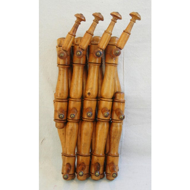 19thC. French Expanding Hat & Coat Rack Chairish