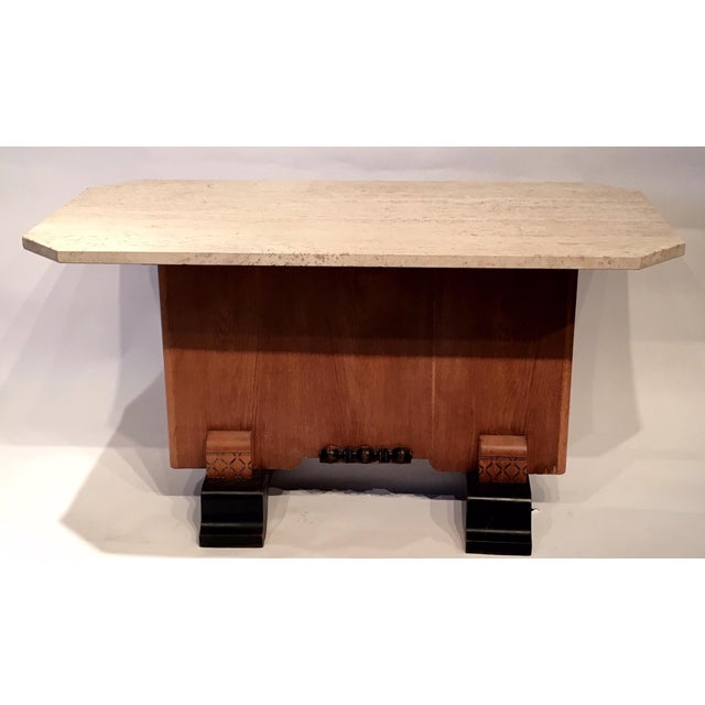 MidCentury Marble Console or Bar Chairish