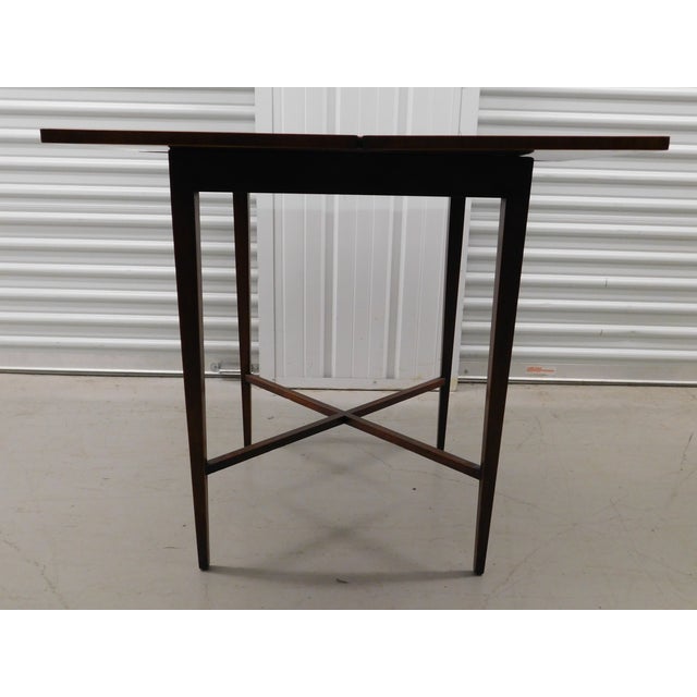 Vintage Folding FeltTop Card Game Table Chairish