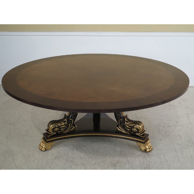 Karges Round Dolphin Base Dining Table Chairish