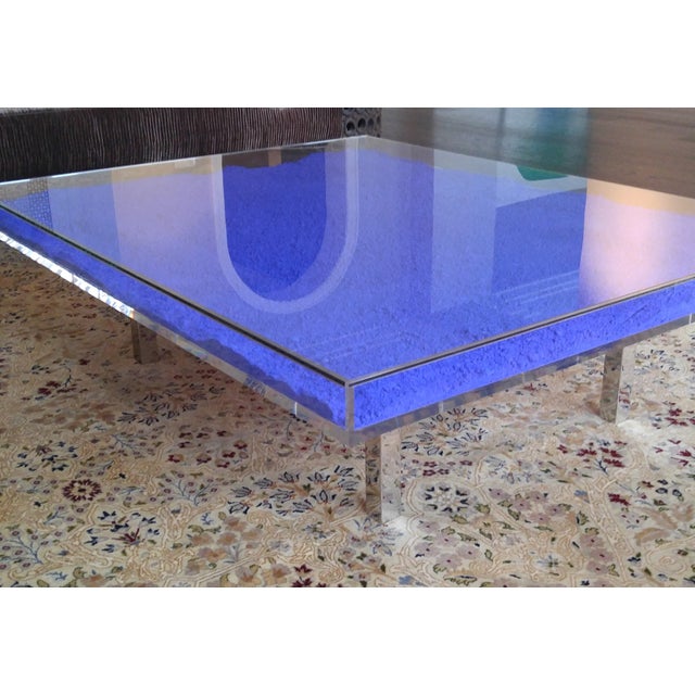 Yves Klein Table Bleu Style Coffee Table Chairish