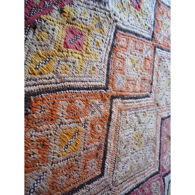 Kilim Rug with Horse Hair Fringe 2' 7" x 5' Chairish