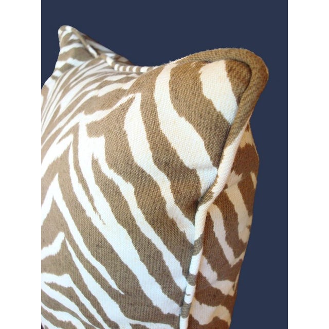 Outdoor Zebra Print Pillow Chairish