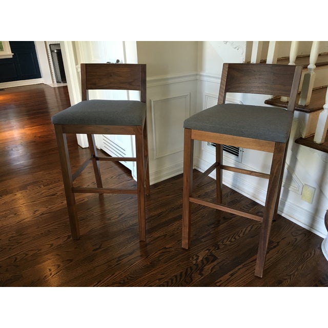 Room & Board Afton Bar Stools Pair Chairish