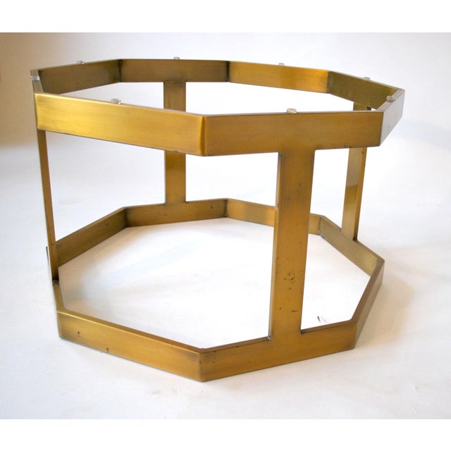 Milo Baughman Brass Coffee Table Base Chairish
