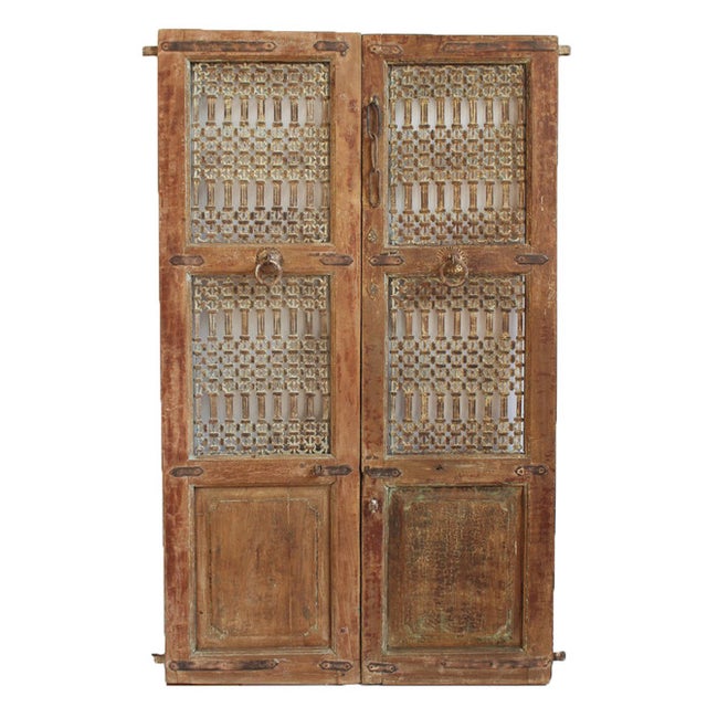 Antique Jali Iron Gate Chairish