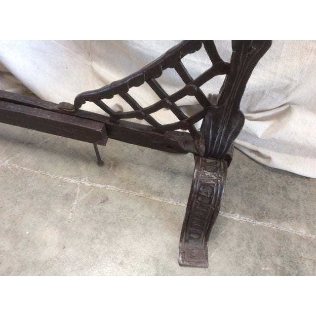 Wrought Iron Andirons With Swing Arms for Cooking A Pair Chairish