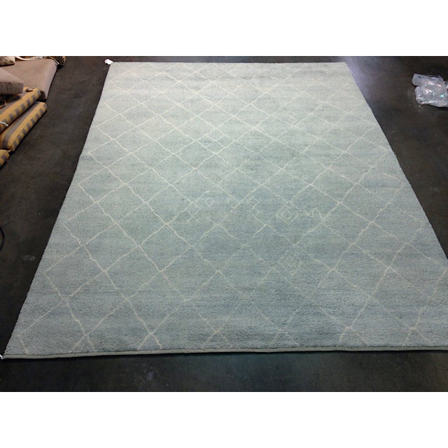 New Wool Rug Restoration Hardware 9' x 12' Chairish