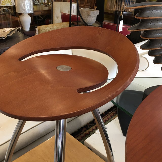 Lyra Magis Bar Stools A Pair Chairish
