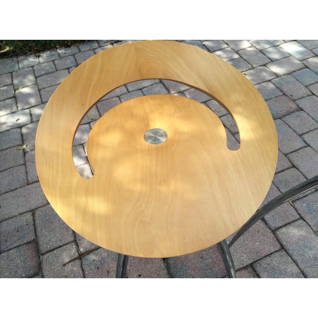 MidCentury Modern Bar Stools by Lyra Pair Chairish