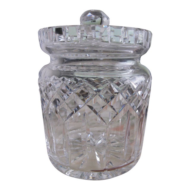 Waterford Crystal Lismore Biscuit Jar Chairish