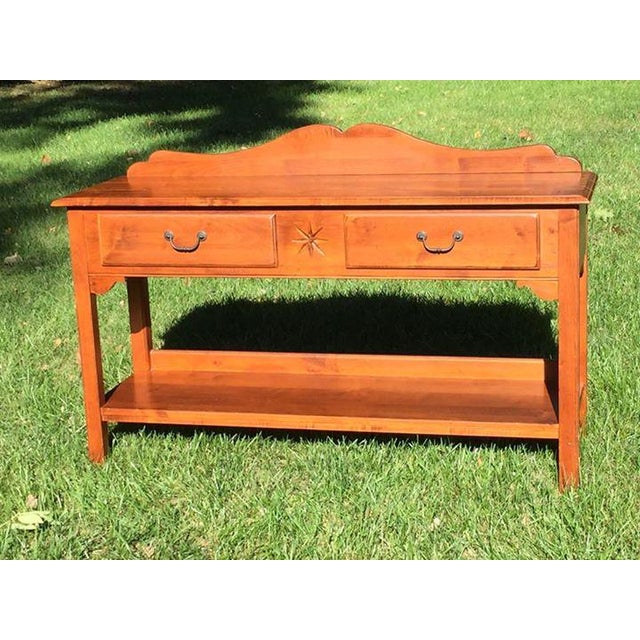 Ethan Allen "Country Colors" Console Table Chairish