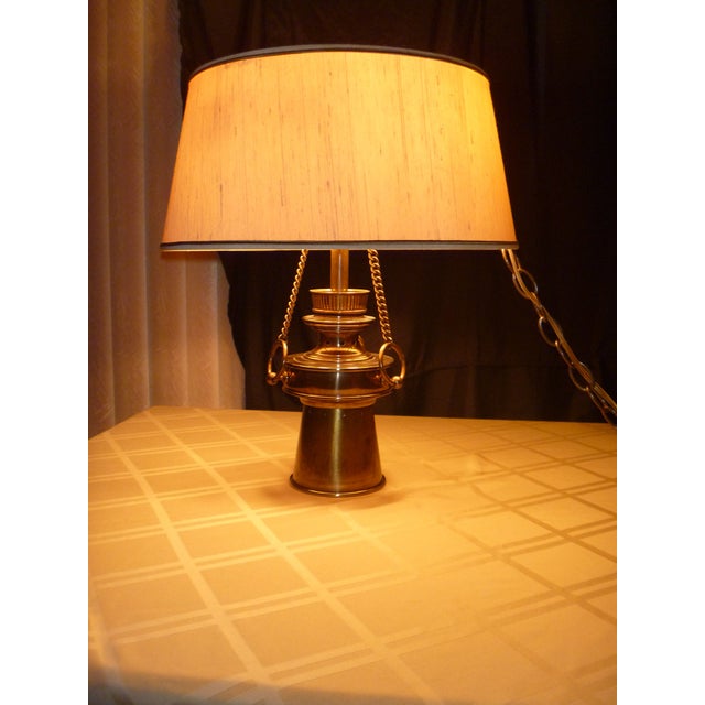 Stiffel Brass Hanging Swag Lamp Chairish