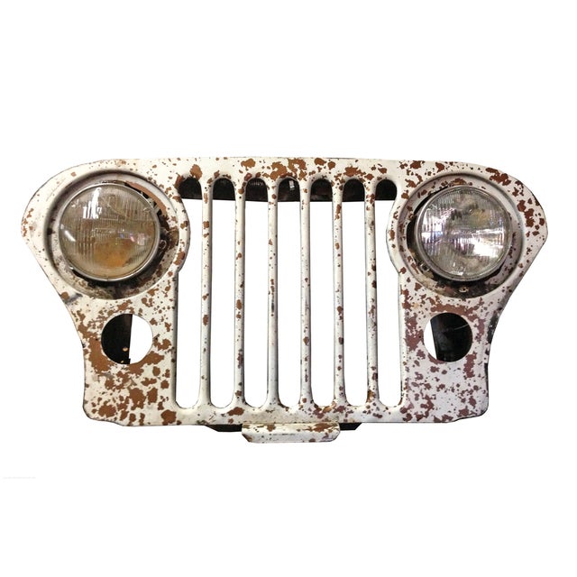 Vintage Willy's Jeep Grill Chairish