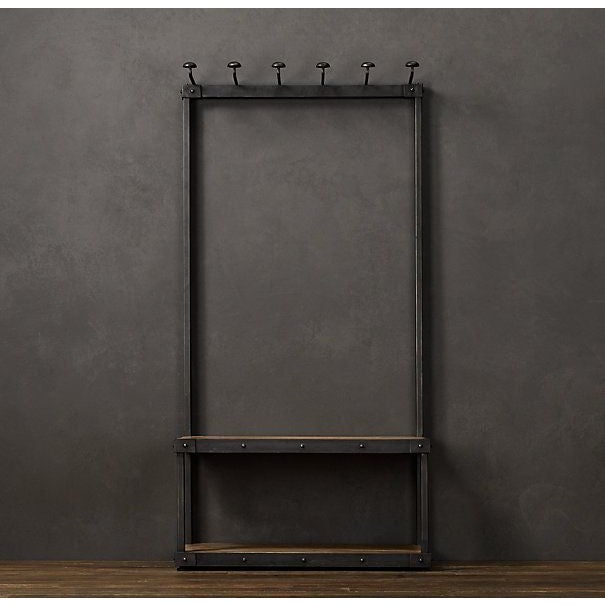 Restoration Hardware Coat Rack Bench Chairish