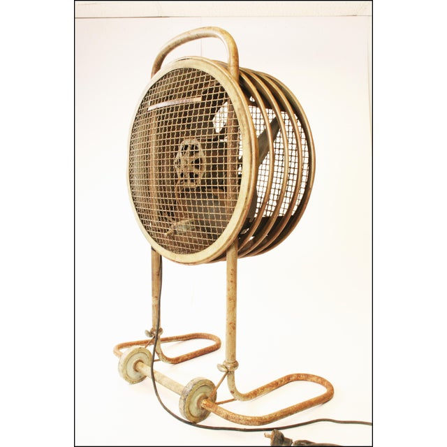 Vintage Industrial Westinghouse Adjustable Floor Fan Chairish