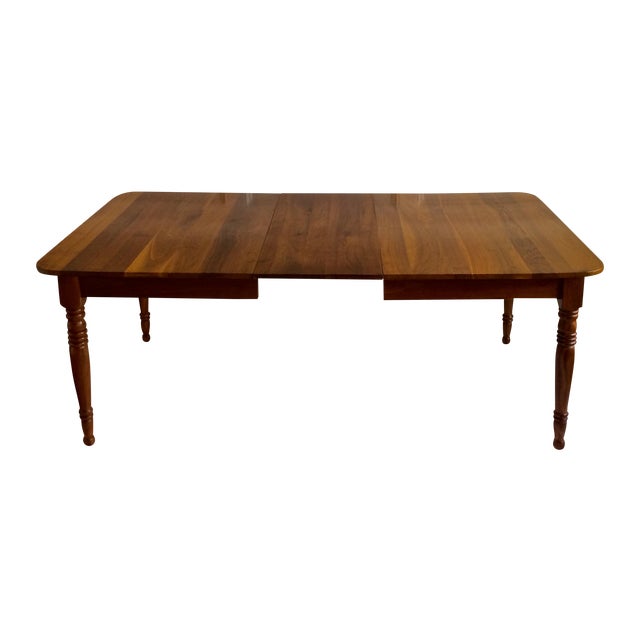 Walnut Dining Table by Walter of Wabash | Chairish