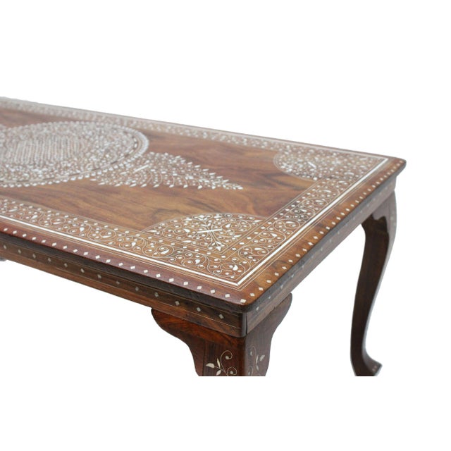 Vintage Bone Inlay Coffee Table Chairish