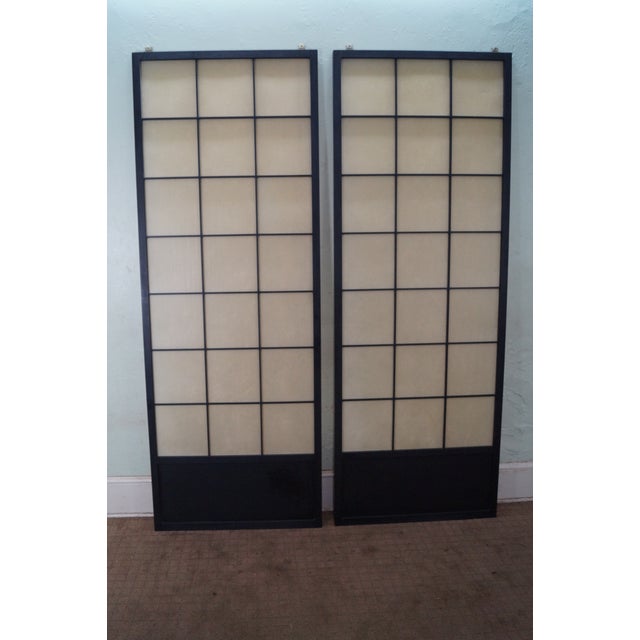 Vintage Japanese Shoji Sliding Doors A Pair Chairish