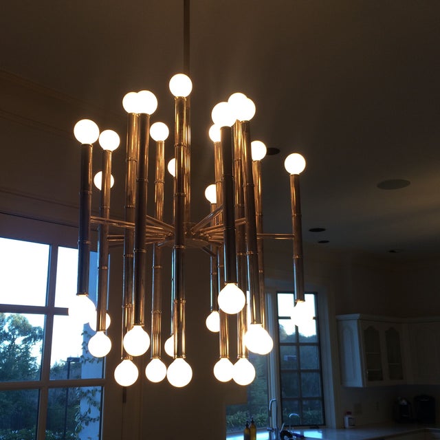 Jonathan Adler Nickel Meurice Chandelier Chairish