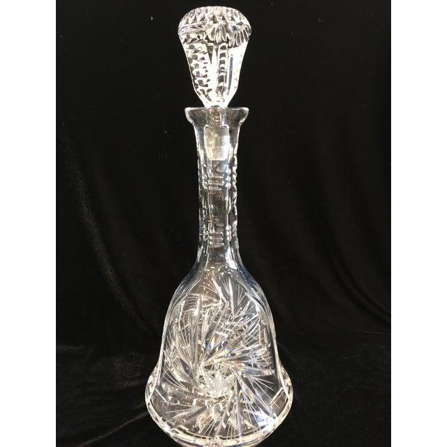 Waterford Crystal Wine Decanter & 5 Glasses Chairish