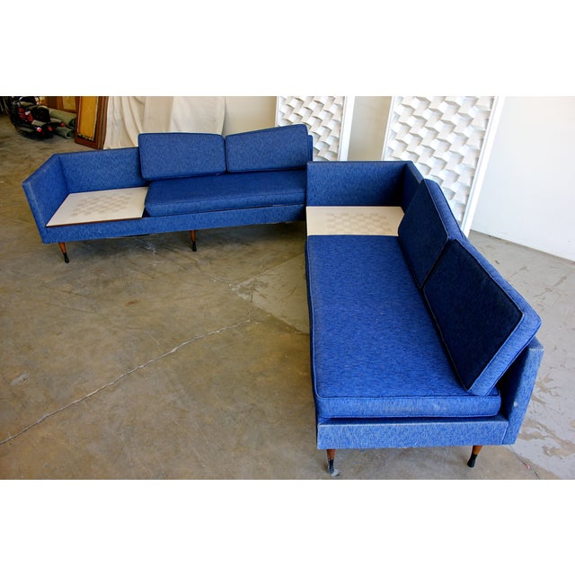 Kroehler MidCentury Modern Sectional Sofa Chairish