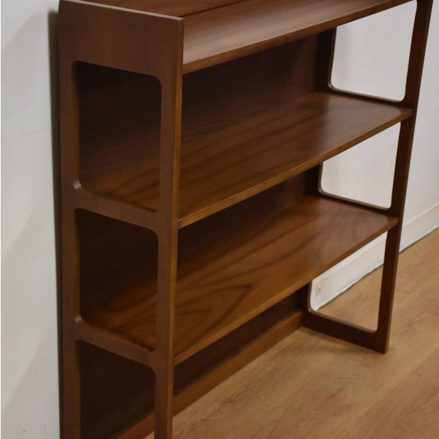 MidCentury Modern Walnut Bookcase Chairish