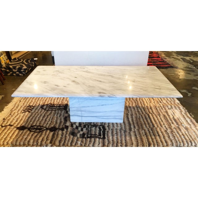 Carrara Marble Coffee Table Chairish