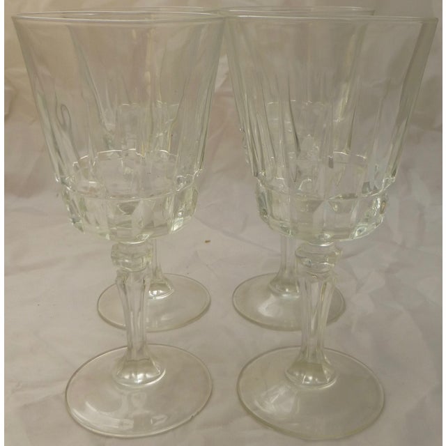 Vintage Mid Century French Wine Glasses Set of 4 Chairish