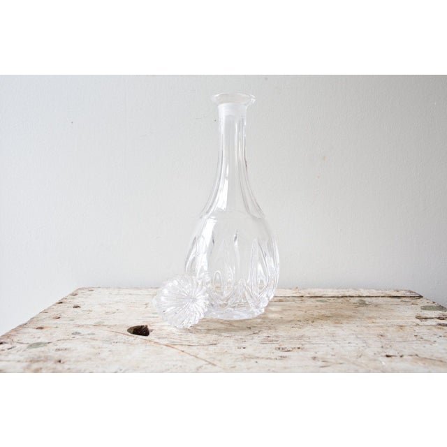 Lead Crystal Whiskey Glass Bottle Decanter Chairish