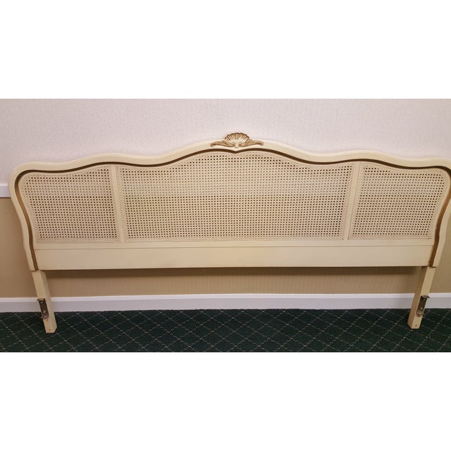 French Provincial Cane Headboard Chairish