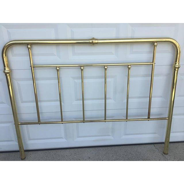 Brass Plated California King Headboard Chairish