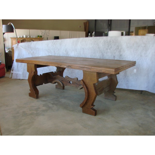 Mexican Oak Dining Table Chairish