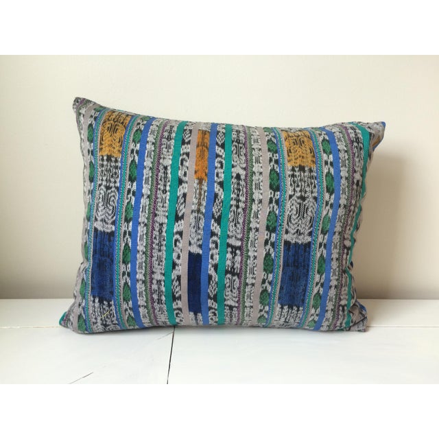 Handmade Mayan Corte Fabric Throw Pillow Chairish