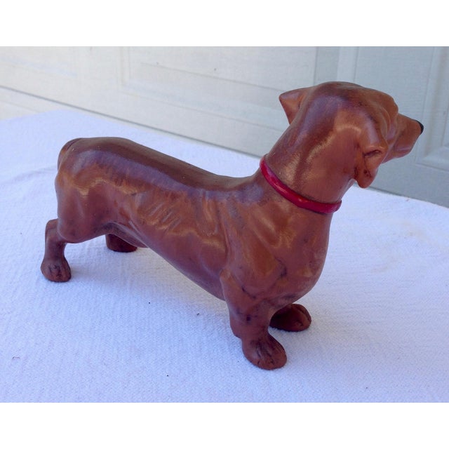 Ceramic Dachshund Dog Figurine Chairish