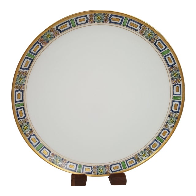 Gold Trimmed Haviland China Limoges Art Deco Plate Chairish